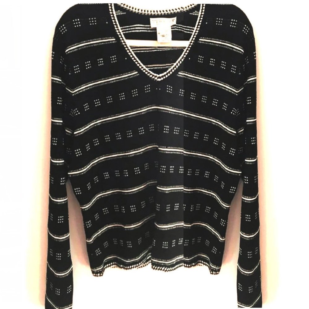 Talbots Striped Sweater